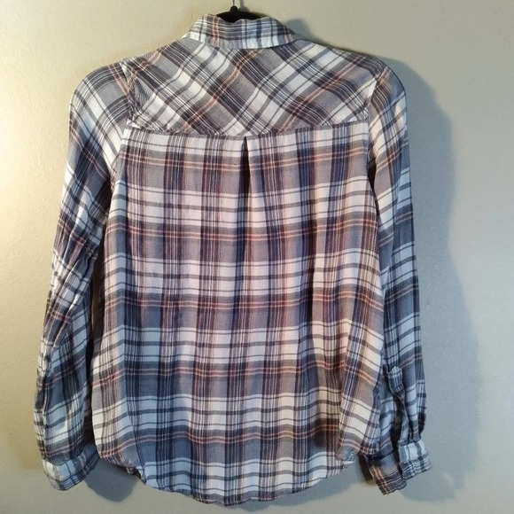 Lucky Brand Plaid Button Front Shirt Size Small - Picture 11 of 11